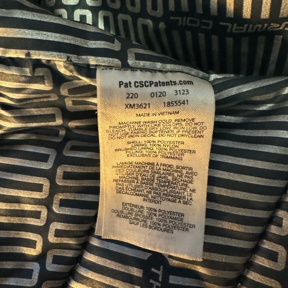 Columbia Men’s down jacket Medium-Blue - Picture 4 of 4